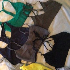 Bundle of 10 bras. Mostly x small and some small.